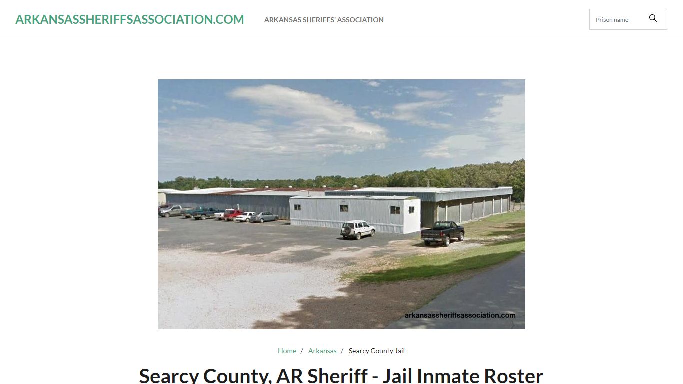 Searcy County, AR Sheriff - Jail Inmate Roster